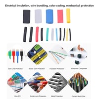 عوازل اسلاك حرارية هيات شرنك 580 قطعة متنوعة Heat...