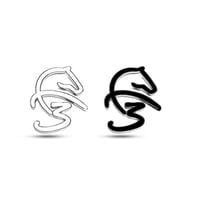 شعار فزاع F3 معدن مزود بقواعد تثبيت على الشبك