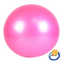 كورة يوقا 75 سم مع منفاخ