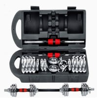 شنطة أوزان كروم 30 كجم مع وصلة بار