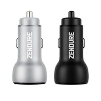 فيش سيارة 48 واط مدخلين usb.pd زندور