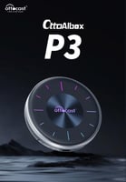 اوتو بوكس مشغل carplay لاسلكي نظام اندرويد 12 ذاكر...