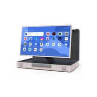 شاشة متنقلة بتصميم حقيبة محمولة 27 بوصة