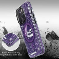 كفر حماية ماج سيف ايفون 14 برو بنفسجي يونغ كيت تك