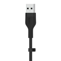 كيبل ايفون USB ربل اسود طول متر بيلكن