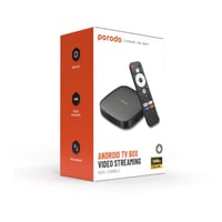 جهاز TV Box بدقة 1080p بريموت تحكم Porodo