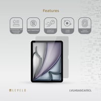 استيكر حماية أمامي شفاف لأجهزة ايباد اير Levelo