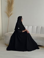 عباية غزل دبل كلوش