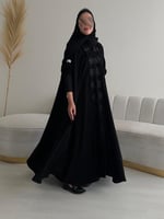 عباية غزل دبل كلوش