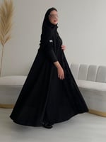 عباية غزل دبل كلوش