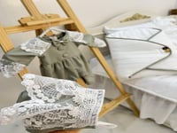 مدس مواليد محايد يناسب الجنسين + افرول مقاس مولود...