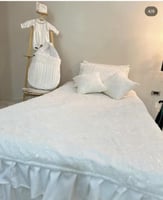 روب ام مكون من قطعتين + طرحة للام + مدس + افرول +...