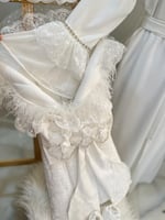 طقم ام ومولودتها روب ام مكون من قطعتين + مدس موالي...