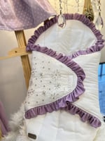 طقم ام ومولودتها مكون من روب ام قطعتين مقاس L وبال...