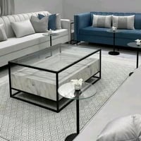 طقم طاولات 7قطع جميل وعصري