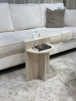 طاولة جانبية بديل الرخام