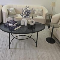 طقم طاولة بيضاوي 5قطع