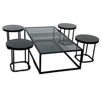 طقم طاولات أرضي 5 قطع