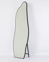 مراية مشرشرة ايطار اسود