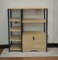 رفوف مع درج متعدد الاستخدام