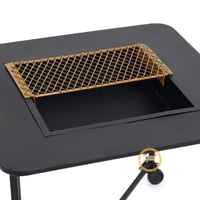 منقل مربع مع كفر