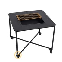 منقل مربع مع كفر