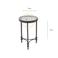 طقم طاولات 5 قطع طاولة كبيرة و 4 طاولات خدمة قواعد...