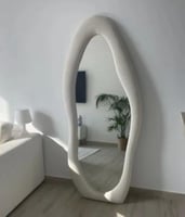 مراية بتصميم جديد بايطار قماش البكلية