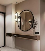 مدخل مرايا ورف بسيط وعصري