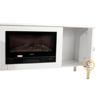 طاولة بلازما مع دفاية رجل استيل