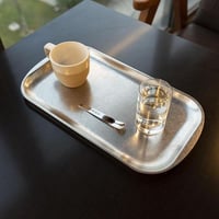 صينية تقديم ستانليس ستيل حجم وسط