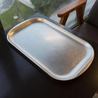 صينية تقديم ستانليس ستيل حجم كبير