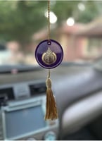 تعليقة سيارة انيقة اية الكرسي مع دنديش من الريزن ا...