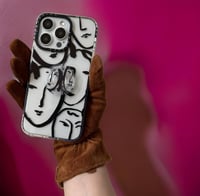 Abstract with popsocket