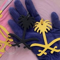 Saudi Leather bag charm