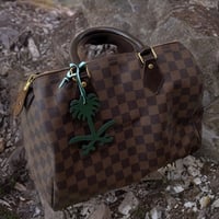 Saudi Leather bag charm