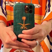 Saudi Green Crocodile Case