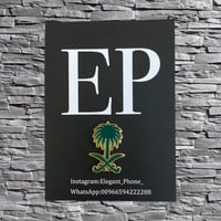 بروش زيتي وذهبي مغناطيس