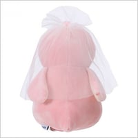 دمية بطريق - زهري - 21 سم