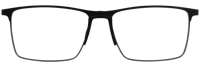 نظاره طبيه مستطيله لون اسود - 8503