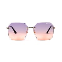 نظاره شمسيه مربعه لون ذهبي*اسود- 58326