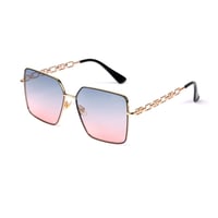 نظاره شمسيه مربعه لون ذهبي - 58339