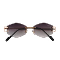 نظاره شمسيه سداسيه لون ذهبي - 5G123