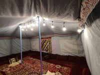 خيمة طويق عمدان مقاس 6×4 متر