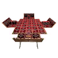 جلسة رحلات مكتملة, مبطنة أسفنج, مقاس 200×300سم, عق...