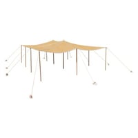 مظلة حلال طبقتين ، سقف خيمة الغنم، رملي، مقاس 6×4...