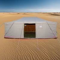 خيمة 3 طبقات, مقاس 5×8×2 ياردة, أبيض, موديل رقم PK...