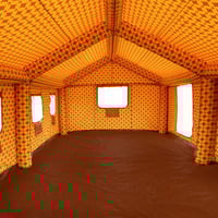 خيمة هوائية نفخ, خيمة رحلات,, مقاس 6×4×2 متر ,مع ح...