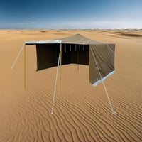 خيمة المكشات السفرية, خيمة رحلات, كاكي,مقاس 4×4 يا...