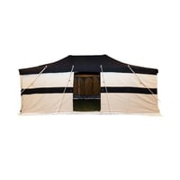 الصقر,خيمة 3 طبقات, مقاس 4×6×2 ياردة , أصفر